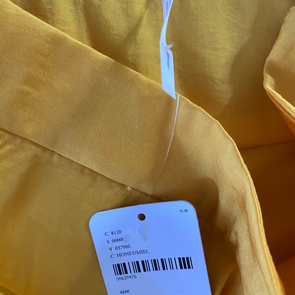New with tags Free People Normandi 
Size 0 honey/meil/yellow
100% polyester Midi - Picture 6 of 11